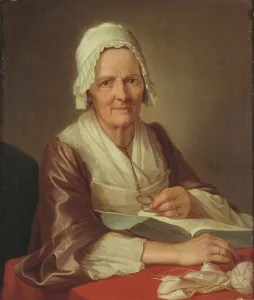 Krafft Per I Prints: Old Woman, 1768. Creator: Per Krafft the Elder