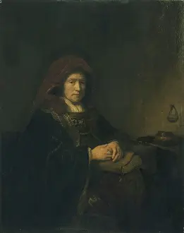 Rembrant Van Rijn Prints: Old Woman with Spectacles, 1643. Creator: Rembrandt Harmensz van Rijn