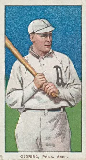 Oldring, Philadelphia, American League, from the White Border series (T206) for the Ame