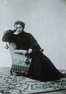 Chekhov Gallery: Olga Leonardovna Knipper-Chekhova, 1904. Artist: Photo studio S. Kogan
