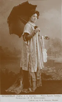 Fischer Prints: Olga Leonardovna Knipper-Chekhova as Ranevskaya in The Cherry Orchard