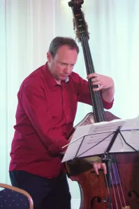 Oli Hayhurst, Watermill Jazz Club, Dorking, Surrey, UK, 14 May 2019. Creator: Brian O Connor