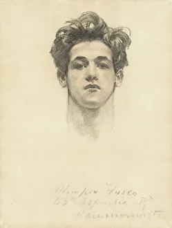 Youth Prints: Olimpio Fusco, c. 1900-1910. Creator: John Singer Sargent