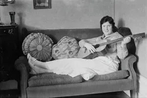 Feet Up Prints: Olive Kline, between c1915 and c1920. Creator: Bain News Service