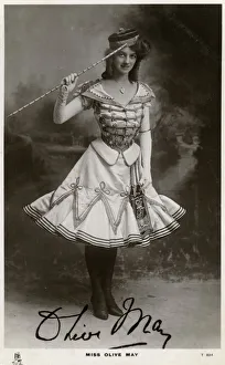 Signature Collection: Olive May, actress, c1900s-c1910s(?).Artist: Tuck and Sons