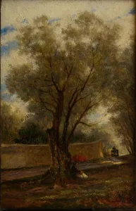 Bogolyubov Prints: Olive Trees at Menton, 1881