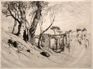 The Olive Trees of the Riviera, 1884. Creator: Samuel Colman (American, 1832-1920)