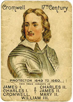 Oliver Cromwell (1599-1658), Lord Protector of England, 1901-1910