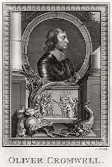 Roundhead Prints: Oliver Cromwell, 1775. Artist: T Cook