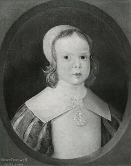 Images Dated 6th July 2006: Oliver Cromwell aged two, 1601, (1899)