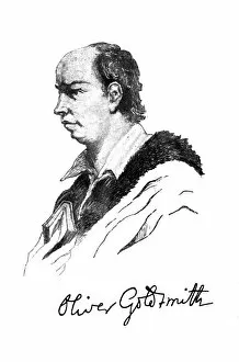 Oliver Goldsmith, Irish writer, poet, and physician, (1912)