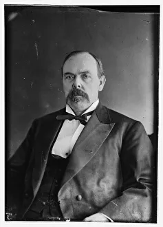 Oliver Hazard Perry T. Morton of Indiana, 1865-1880. Creator: Unknown