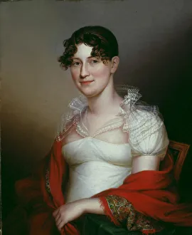 Ringlets Collection: Olivia Simes Morris, 1814. Creator: James Peale