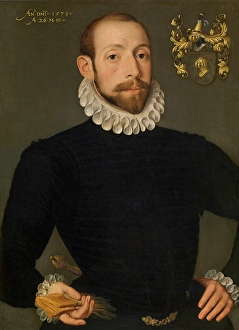 Pieter Pourbus Prints: Olivier Nieulant, 1573. Creator: Pieter Pourbus