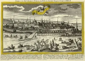 Wernher Prints: Olomouc, c1740. Creator: Johann Georg Ringlin