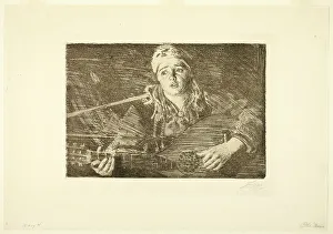 Dalecarlian Prints: Ols Maria, 1919. Creator: Anders Leonard Zorn