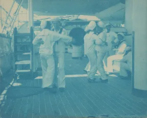 Cyanotypes 1890 1900 Gmgpc Prints: OLYMPIA, 1899. Creator: Frances Benjamin Johnston