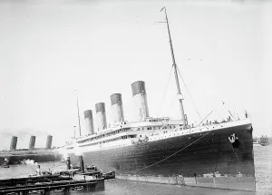 Trans Atlantic Prints: Olympic, 1911. Creator: Bain News Service