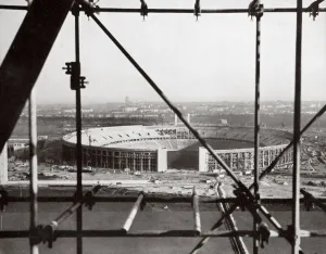 Work In Progress Prints: The Olympic Stadium from the Bell Tower, Berlin, Germany, c1936-c1936