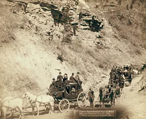 Grabill Prints: Omaha Board of Trade in Mountains near Deadwood