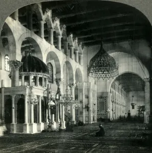 Cella Prints: Omaiyade, the Grand Mosque of Damascus, Syria, c1930s. Creator: Unknown