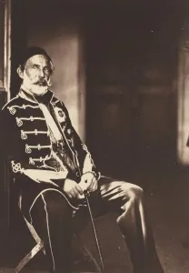 Latas Mihailo Prints: Omar Pacha, 1855. Creator: Roger Fenton