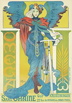 Cycles Prints: Omega, 1897. Creator: Thiriet, Henri (1873-1946)