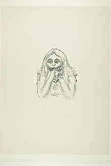 Desert Island Prints: Omega's Eyes, 1908/09. Creator: Edvard Munch