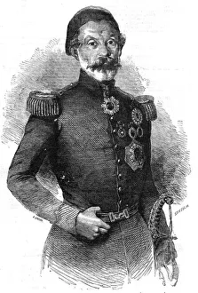 Omer Pacha - from a photograph by Mr. Robertson, of Constantinople, 1854. Creators: Unknown, Smyth