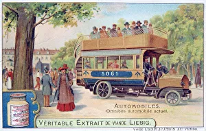 Outside Toilet Prints: Omnibus, c1900