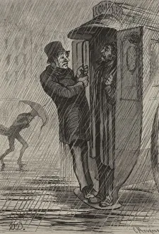 Honoré Daumier French Gallery: The Omnibus: Full. Creator: Honore Daumier (French, 1808-1879)