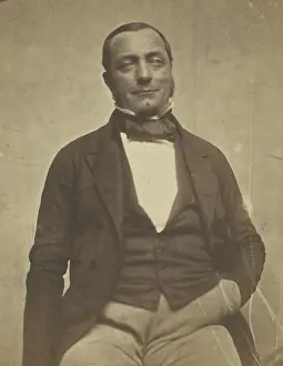 Oncle Edouard Fauquet, 1854-1855. Creator: Nadar