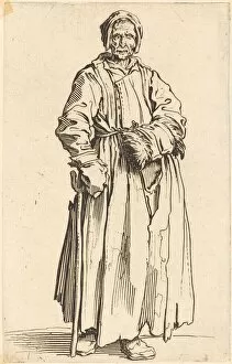 Disability Gallery: One-Eyed Woman, c. 1622. Creator: Jacques Callot