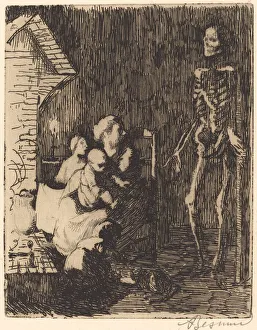 Besnard Albert Prints: Which One? (Lequel?), 1900. Creator: Paul Albert Besnard