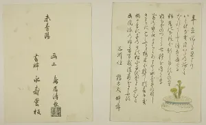 Double Page Prints: The One-Page Preface and Colophon from the illustrated book Colors of the Triple