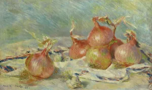 Renoir Pierre Auguste Prints: Onions, 1881. Creator: Pierre-Auguste Renoir