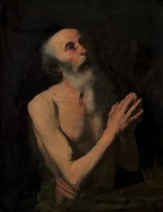 Tenebrist Prints: Onuphrius the Hermit, 1637-1764. Creator: Jusepe de Ribera
