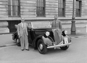 Swac Prints: Opel cabriolet of AT Morse at the South Wales Auto Club Welsh Rally