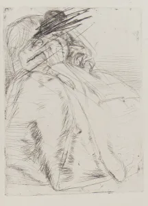 Mistake Prints: The Open Book, 1861. Creator: James Abbott McNeill Whistler