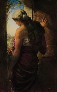 Bibbys Annual Gallery: The Open Door, 1922. Creator: Henry John Stock