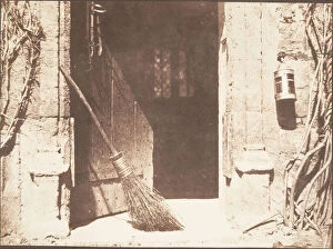Calotype Negative Collection: The Open Door, before May 1844. Creator: William Henry Fox Talbot