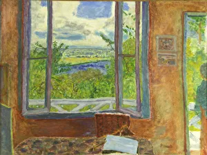 Bonnard Gallery: Open Window Towards the Seine (Vernon), c. 1911. Creator: Bonnard, Pierre (1867-1947)