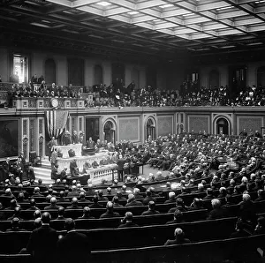 Us Capitol Prints: Opening of The 64th Cong. 1915, Cong