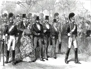 Centenary Prints: Opening of the American Centennial Exhibition: Official Procession