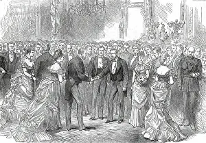 Centenary Prints: Opening of the American Centennial Exhibition: President Grant...1876. Creator: Unknown