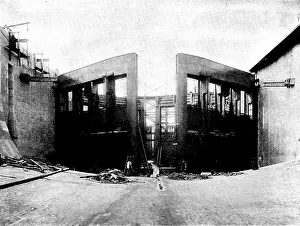 Opening Prints: The Opening of the Baltic Canal: Brunsbuttel Entrance sluice-gates