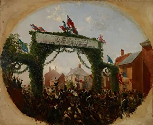 Birmingham Museums Trust Collection: The Opening of Calthorpe Park 1857, 1857. Creator: Samuel Lines