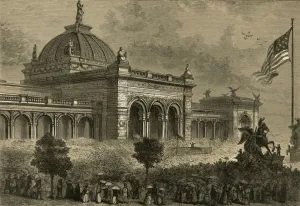 Darley Prints: Opening of the Centennial Exhibition, May 4, 1876, (1878). Creator: Albert Bobbett