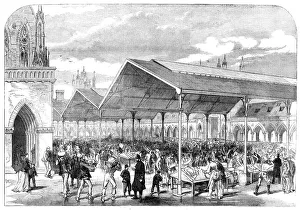 Market Place Prints: Opening of Columbia Fish Market Bethnal-Green, 1870. Creator: Unknown