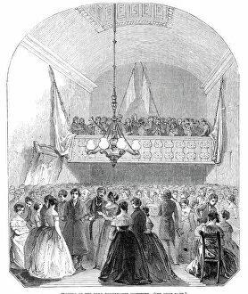 Opening of the Cork Temperance Institute, 1845. Creator: Unknown